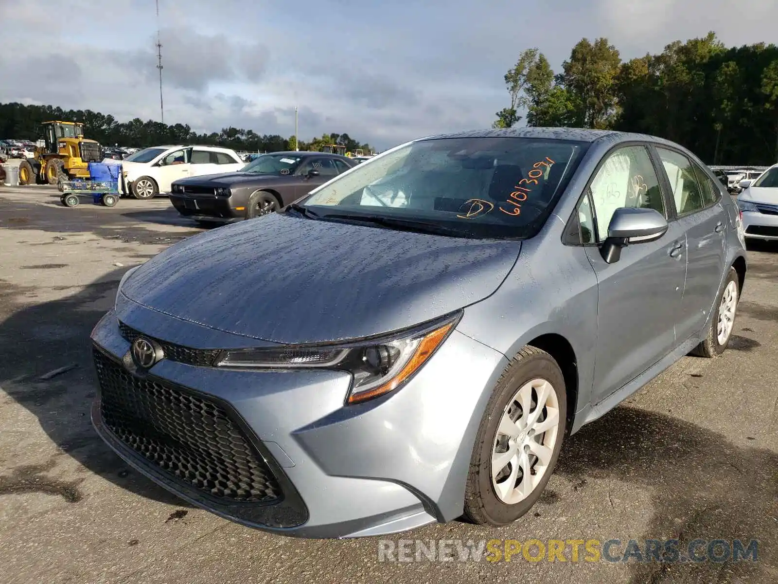 2 Photograph of a damaged car JTDEPMAE4MJ178626 TOYOTA COROLLA 2021