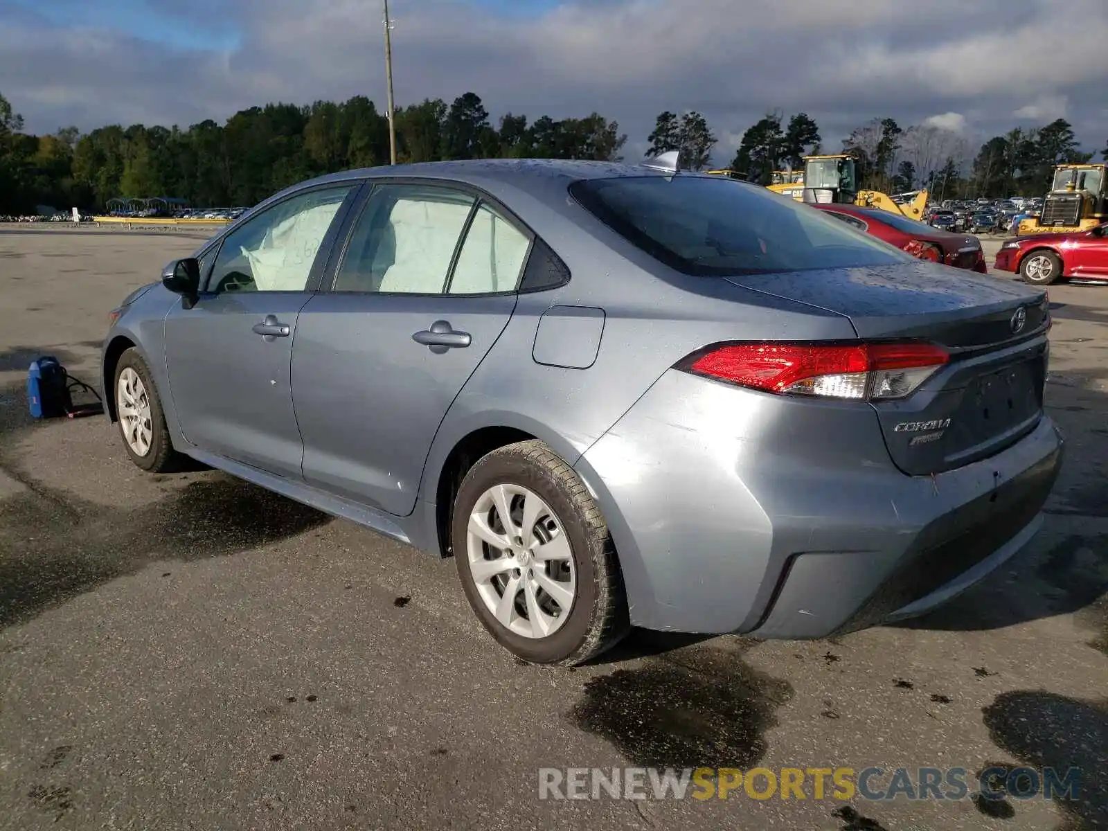 3 Photograph of a damaged car JTDEPMAE4MJ178626 TOYOTA COROLLA 2021