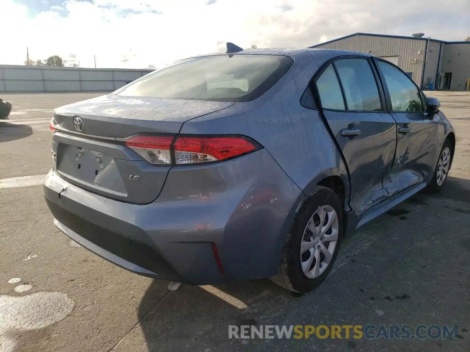 4 Photograph of a damaged car JTDEPMAE4MJ178626 TOYOTA COROLLA 2021