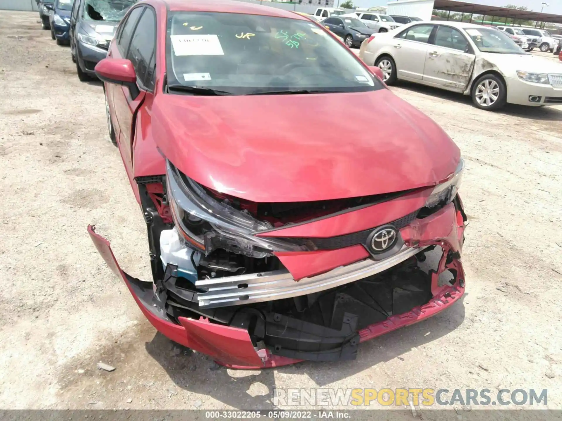 6 Photograph of a damaged car JTDEPMAE4MJ179291 TOYOTA COROLLA 2021