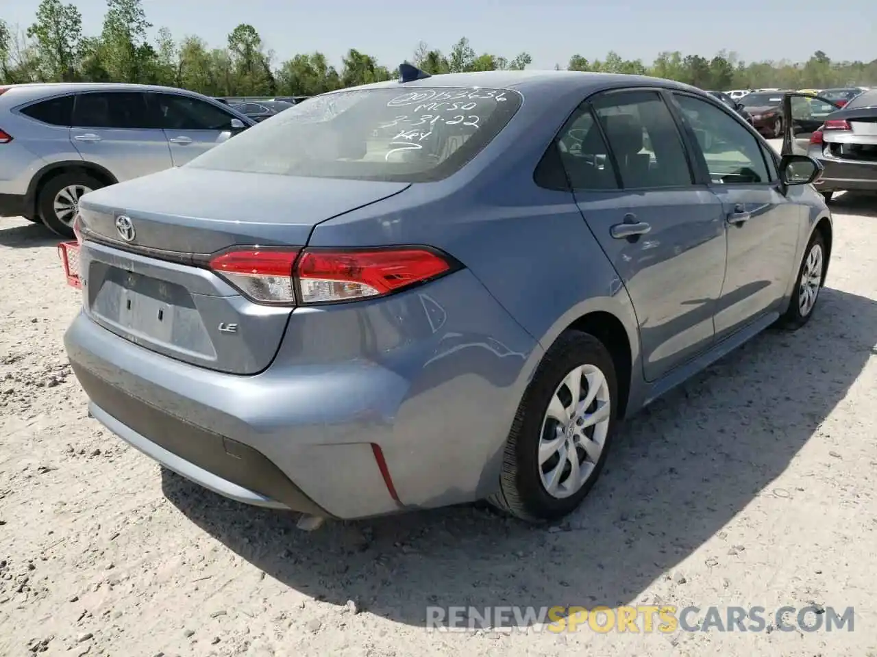 4 Photograph of a damaged car JTDEPMAE4MJ179310 TOYOTA COROLLA 2021