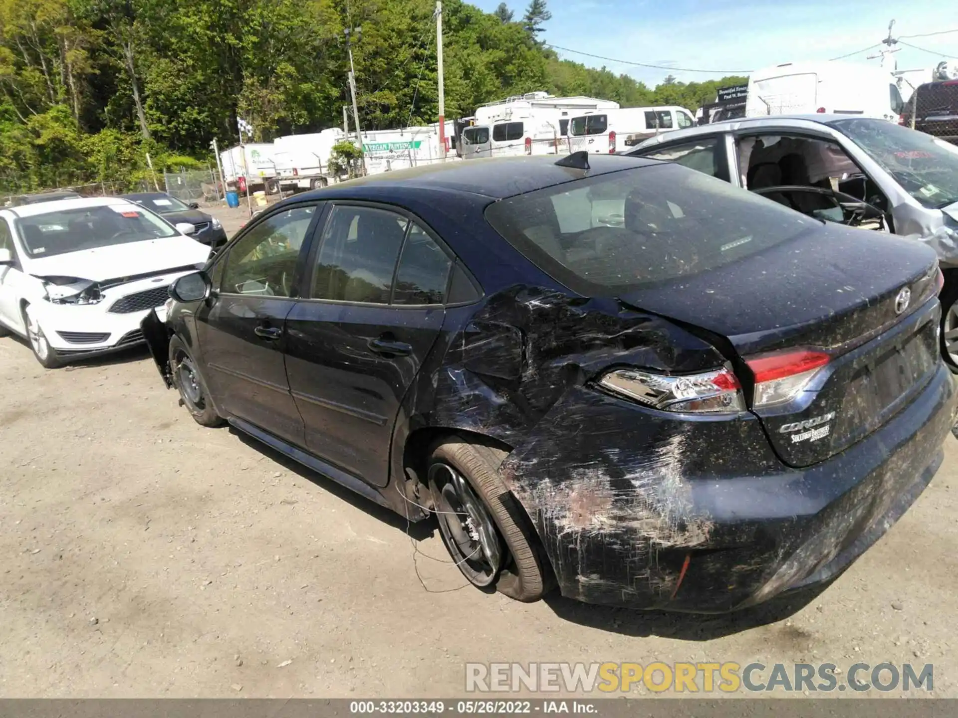 3 Photograph of a damaged car JTDEPMAE4MJ179775 TOYOTA COROLLA 2021