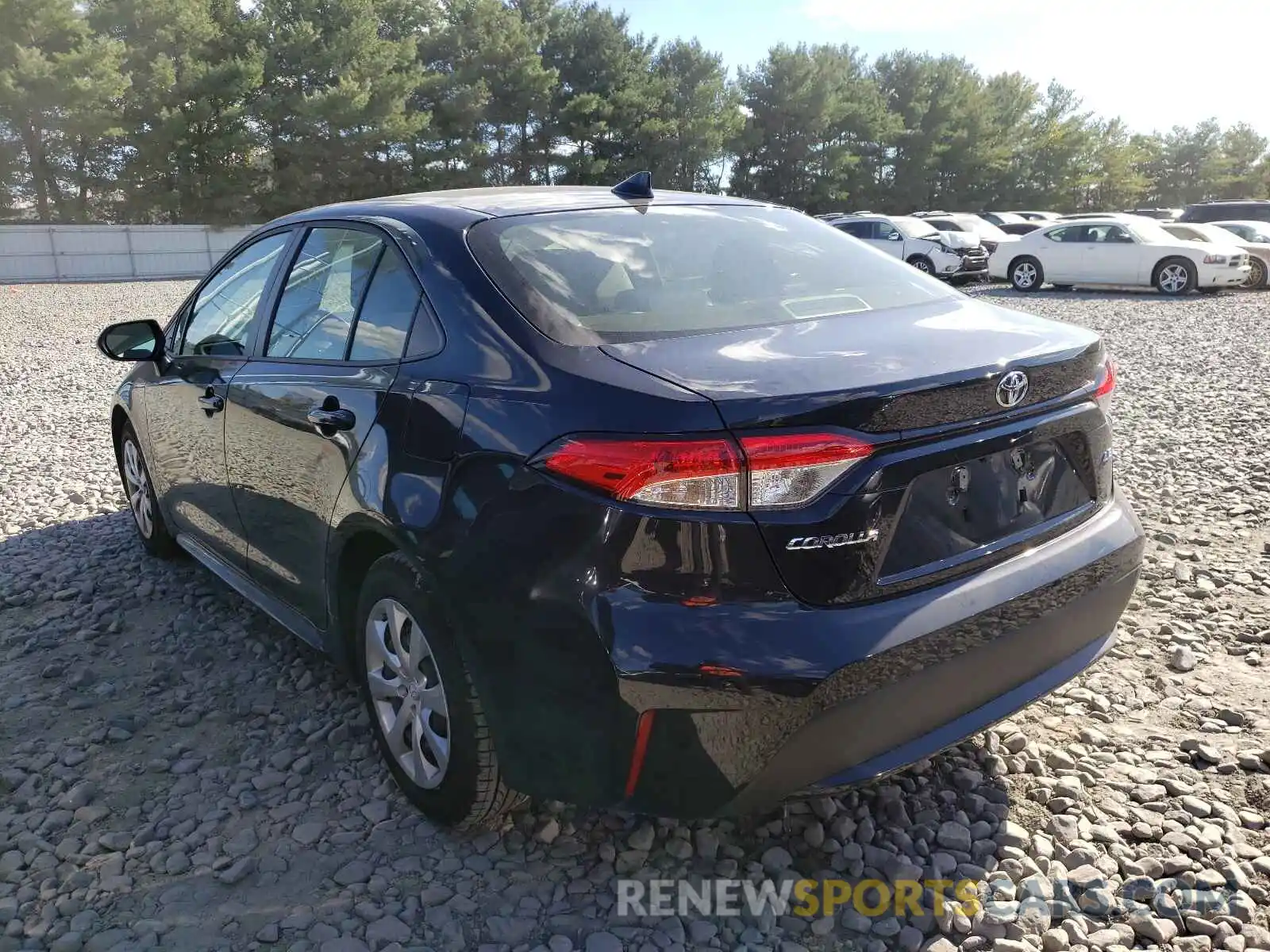 3 Photograph of a damaged car JTDEPMAE4MJ180537 TOYOTA COROLLA 2021