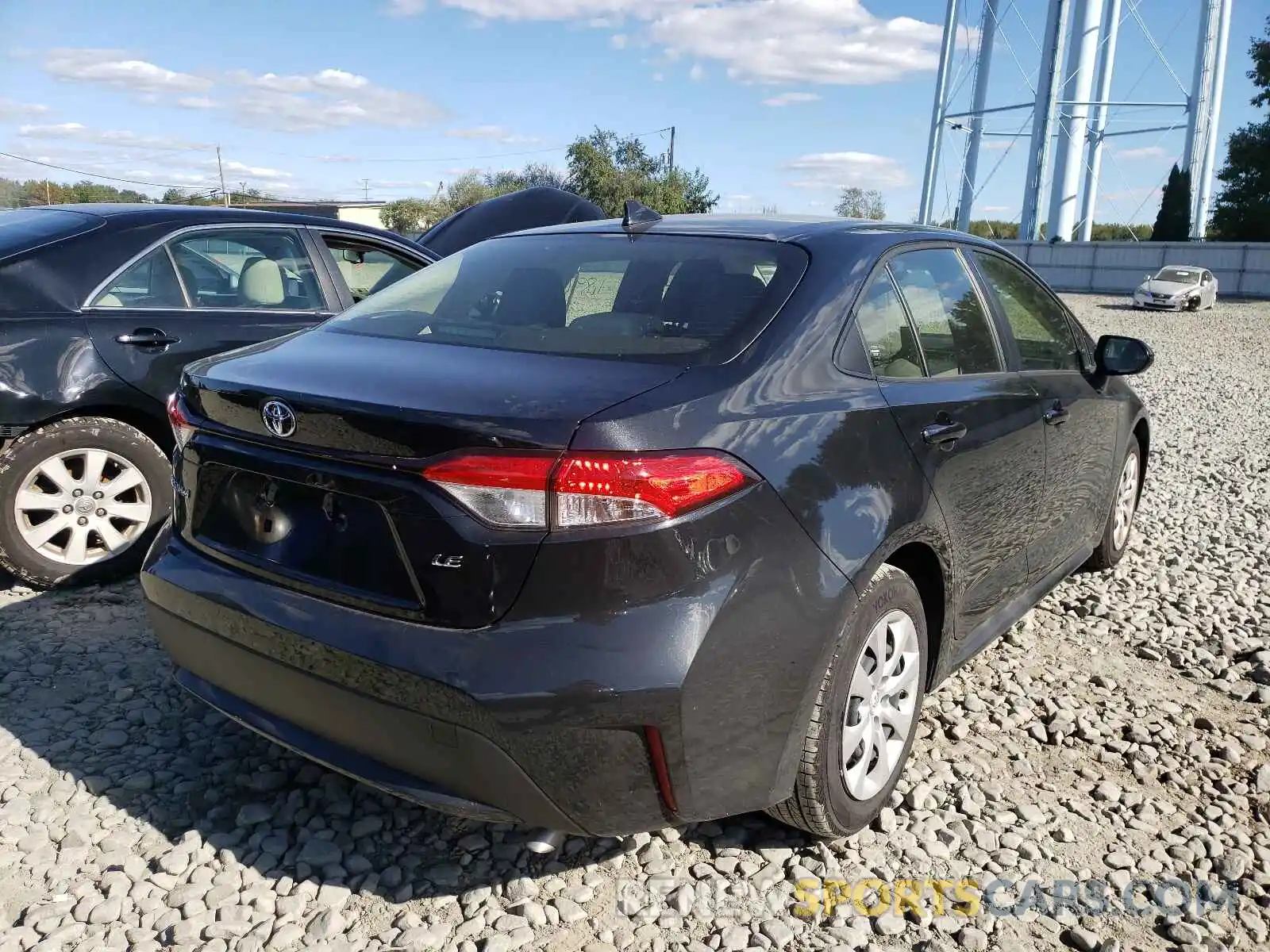 4 Photograph of a damaged car JTDEPMAE4MJ180537 TOYOTA COROLLA 2021