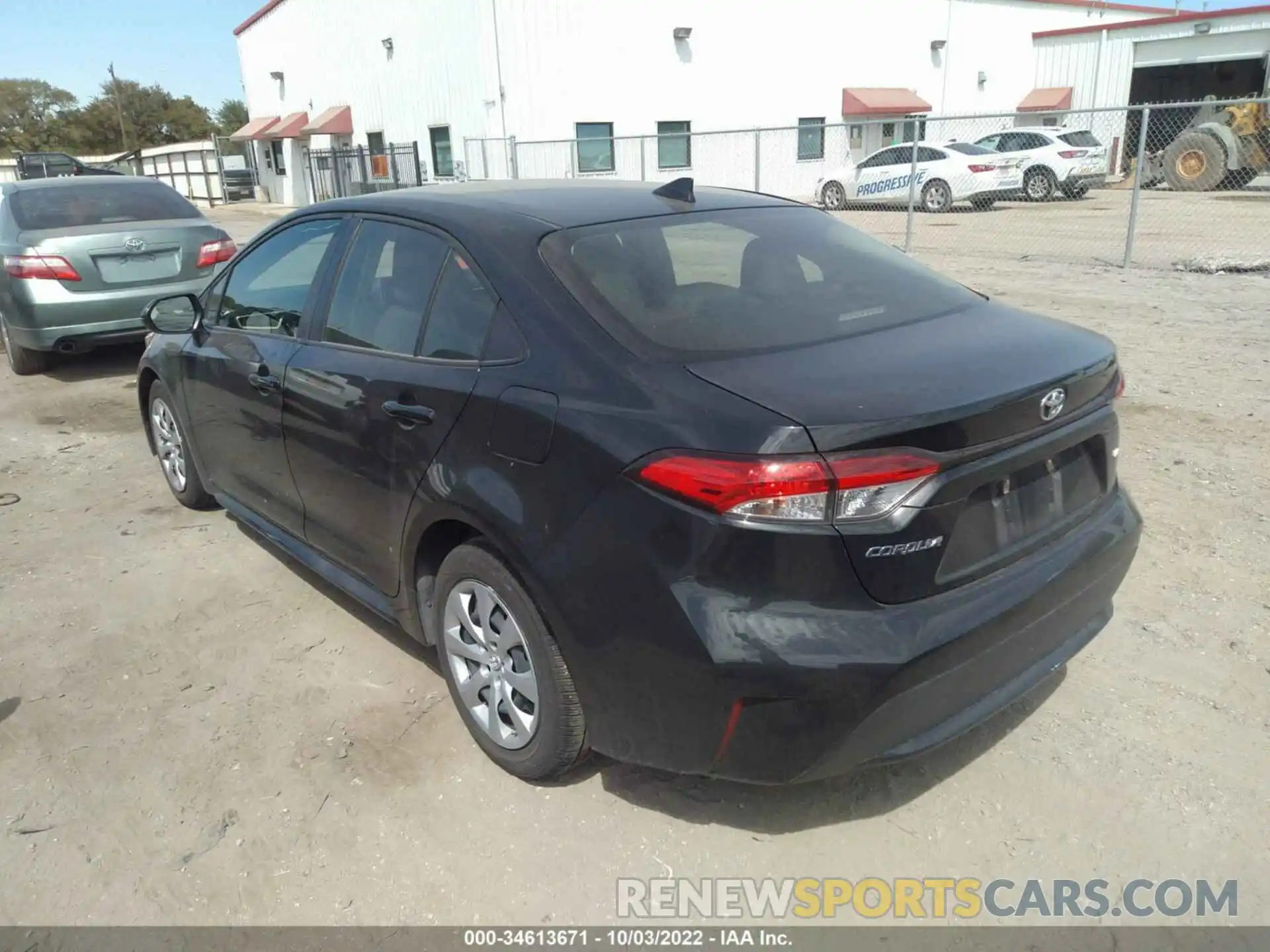 3 Photograph of a damaged car JTDEPMAE4MJ182918 TOYOTA COROLLA 2021