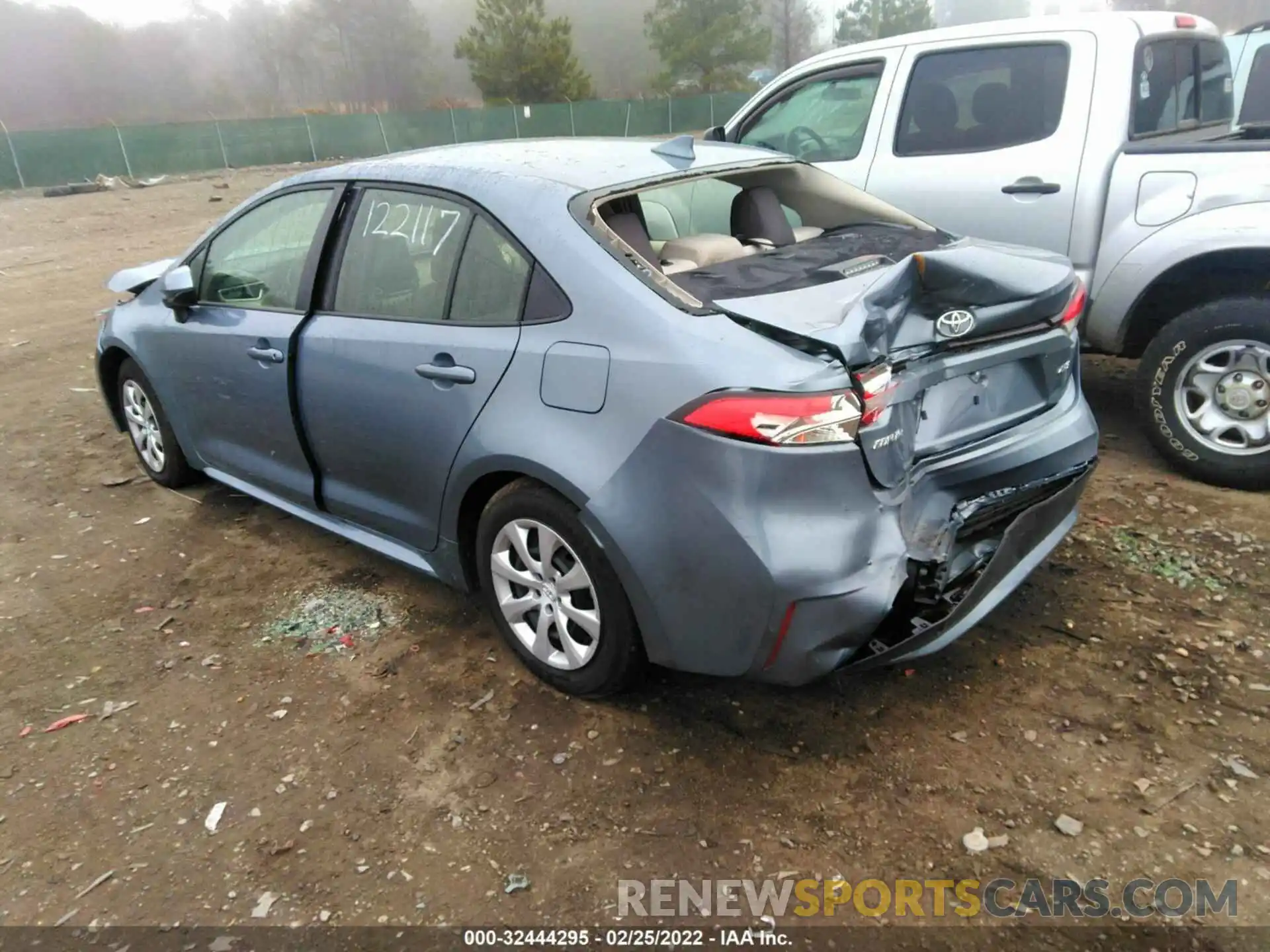 3 Photograph of a damaged car JTDEPMAE4MJ184541 TOYOTA COROLLA 2021