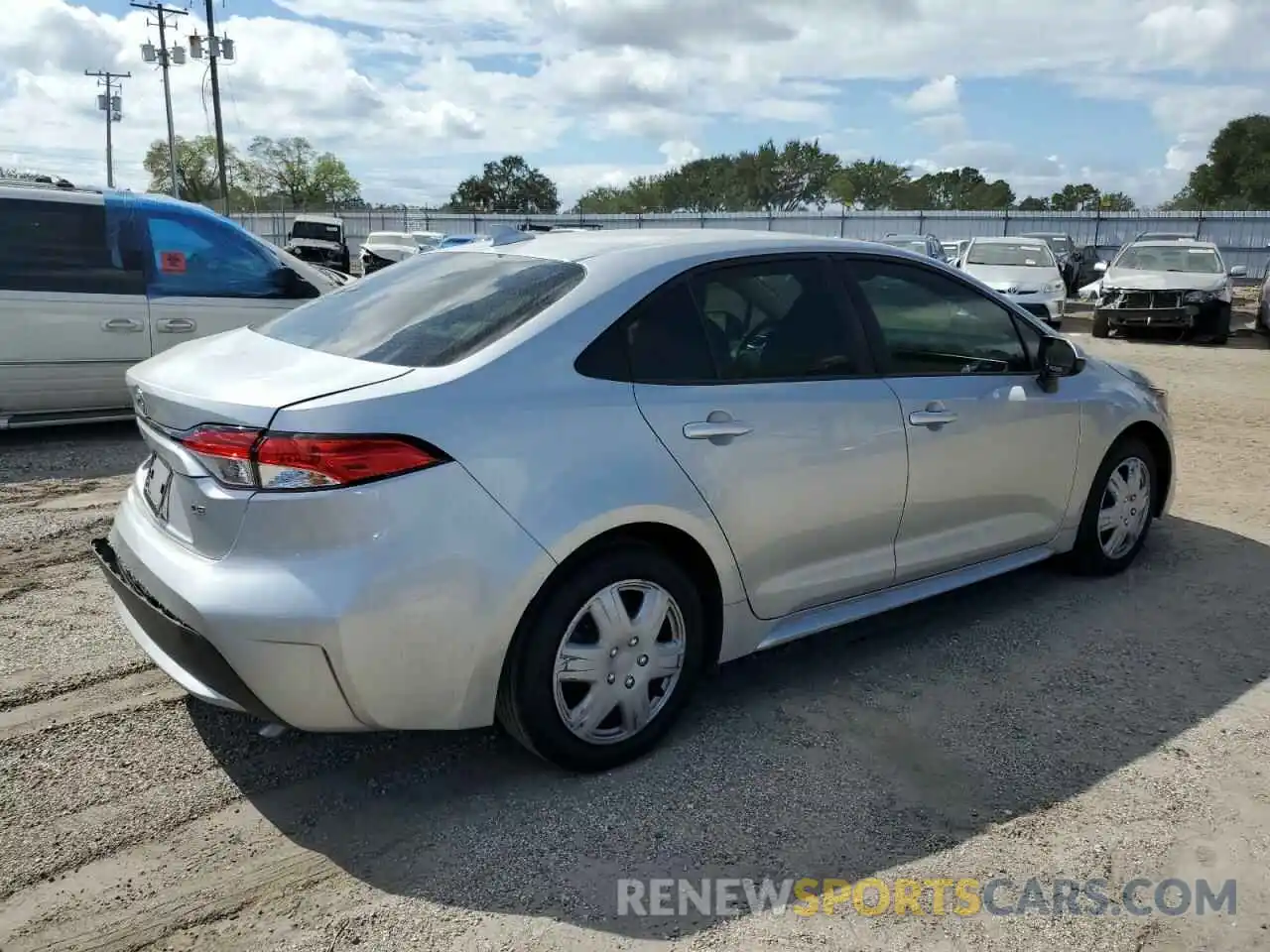 4 Photograph of a damaged car JTDEPMAE4MJ187035 TOYOTA COROLLA 2021