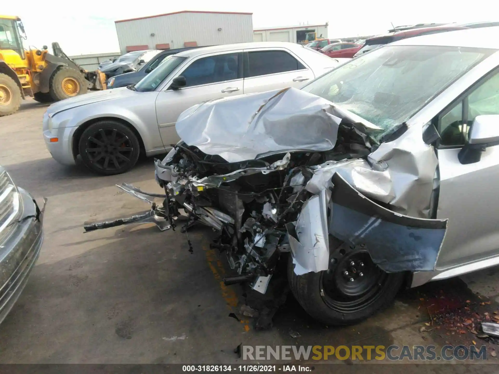 6 Photograph of a damaged car JTDEPMAE4MJ188315 TOYOTA COROLLA 2021