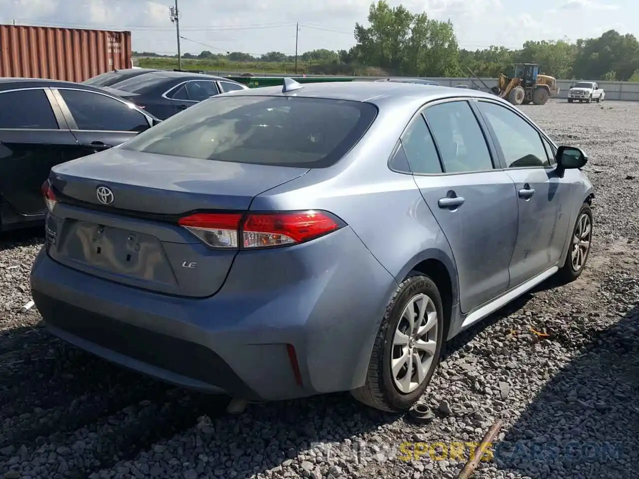 4 Photograph of a damaged car JTDEPMAE4MJ188587 TOYOTA COROLLA 2021