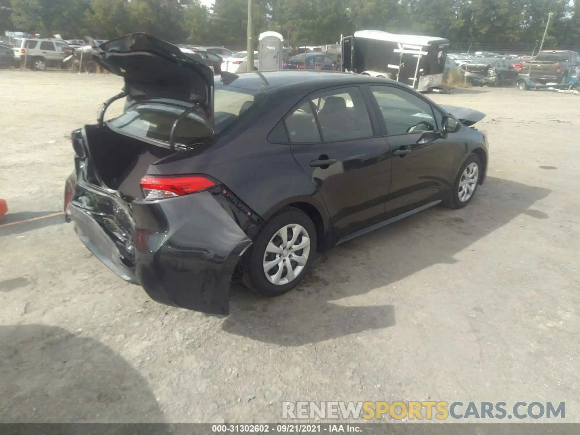 4 Photograph of a damaged car JTDEPMAE4MJ189738 TOYOTA COROLLA 2021