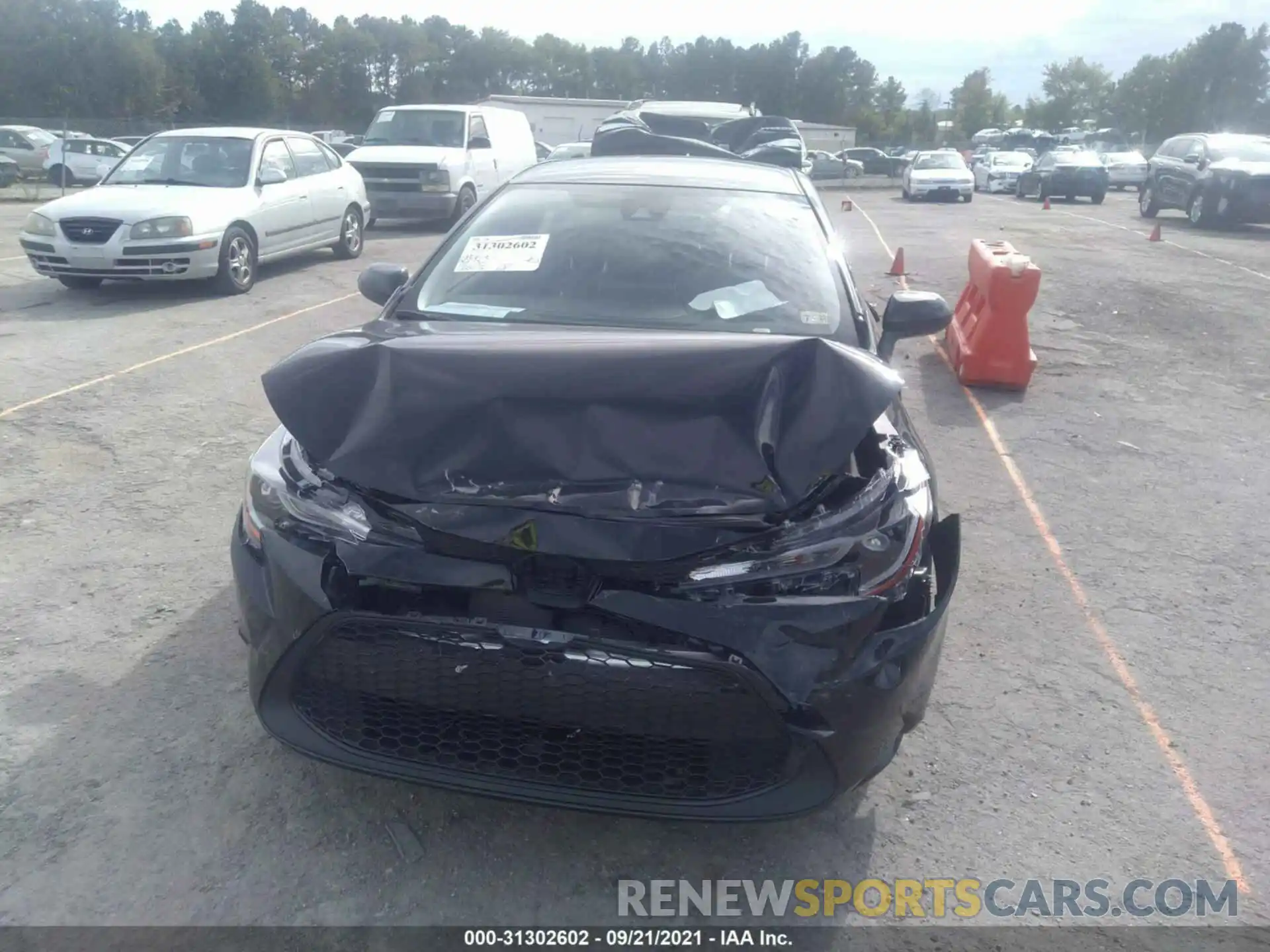 6 Photograph of a damaged car JTDEPMAE4MJ189738 TOYOTA COROLLA 2021