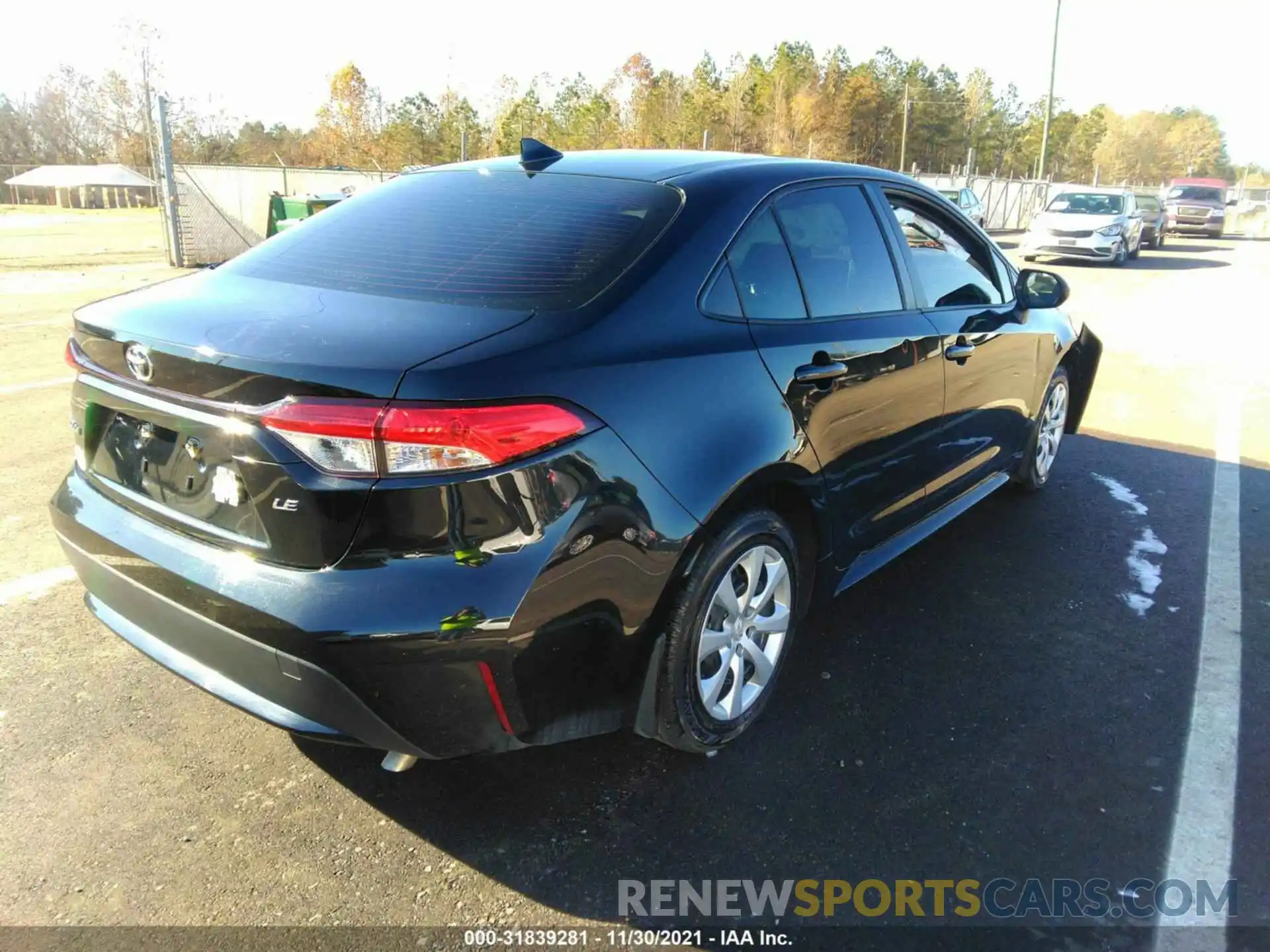 4 Photograph of a damaged car JTDEPMAE5MJ118001 TOYOTA COROLLA 2021