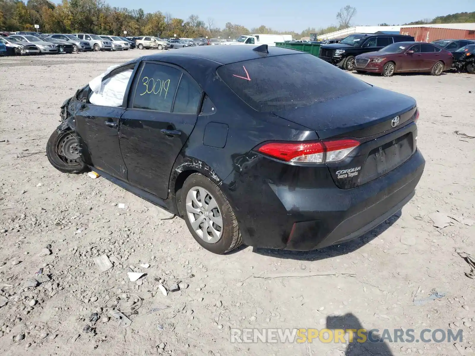 3 Photograph of a damaged car JTDEPMAE5MJ118497 TOYOTA COROLLA 2021