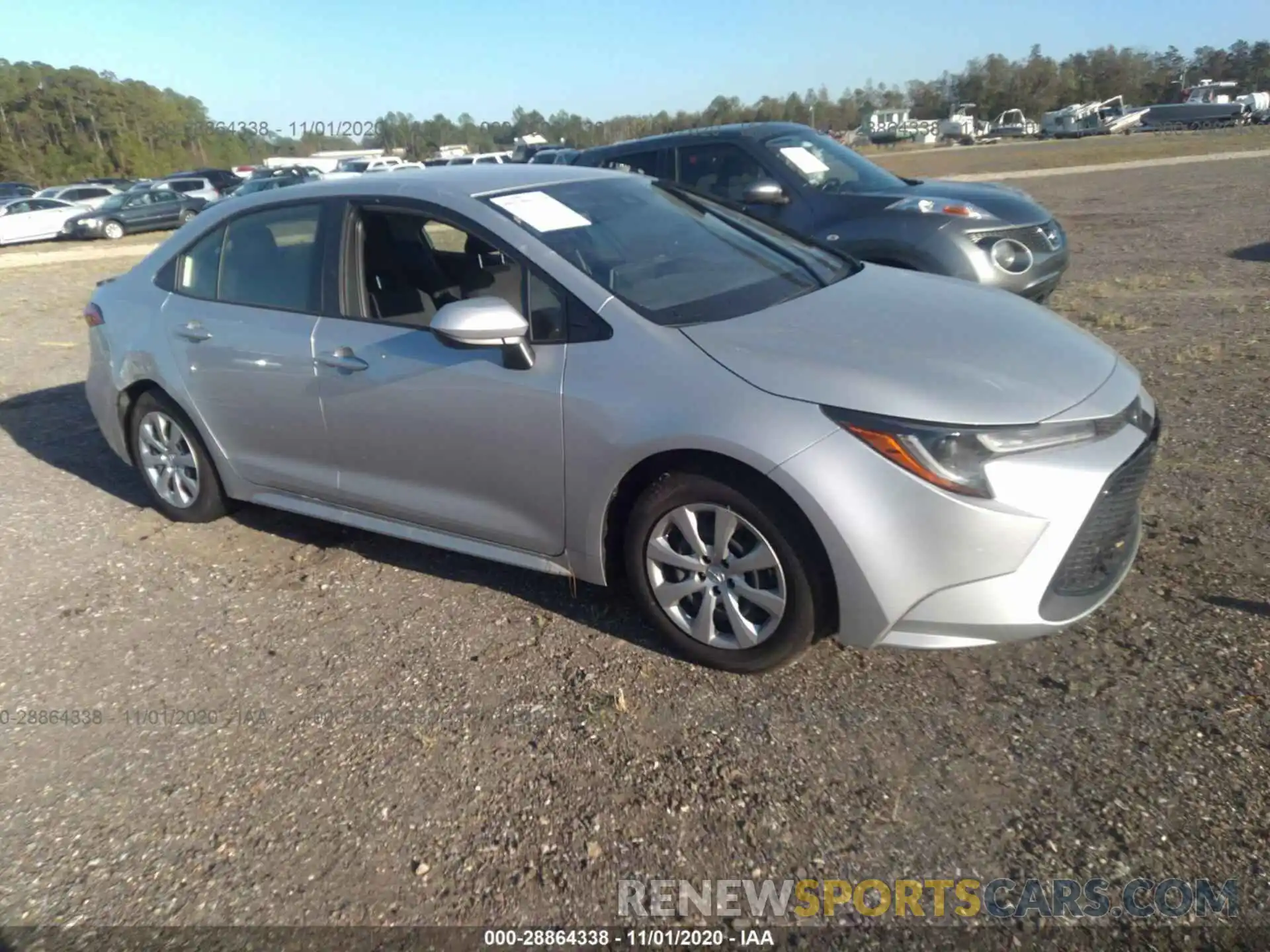 1 Photograph of a damaged car JTDEPMAE5MJ119259 TOYOTA COROLLA 2021