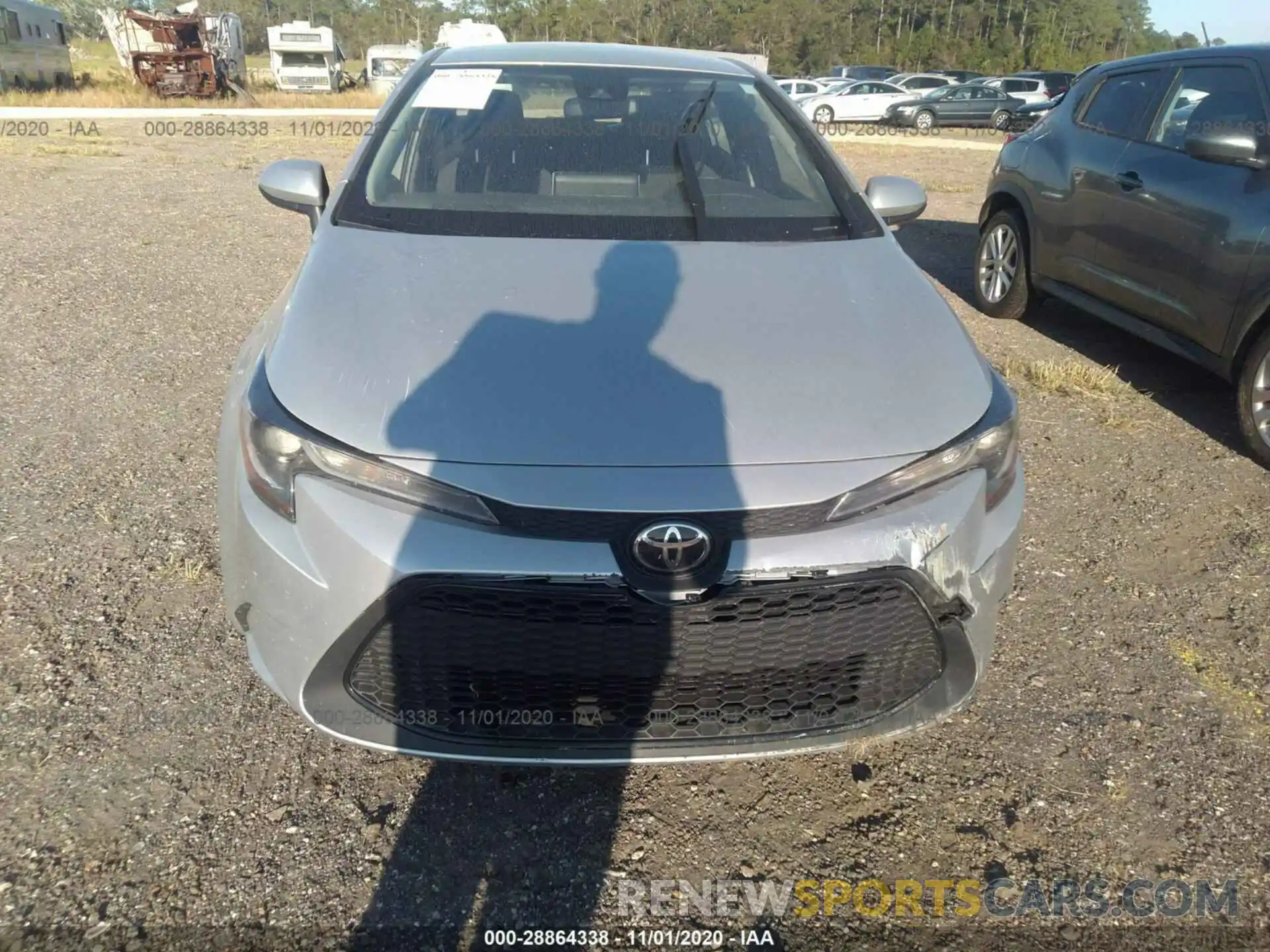 6 Photograph of a damaged car JTDEPMAE5MJ119259 TOYOTA COROLLA 2021