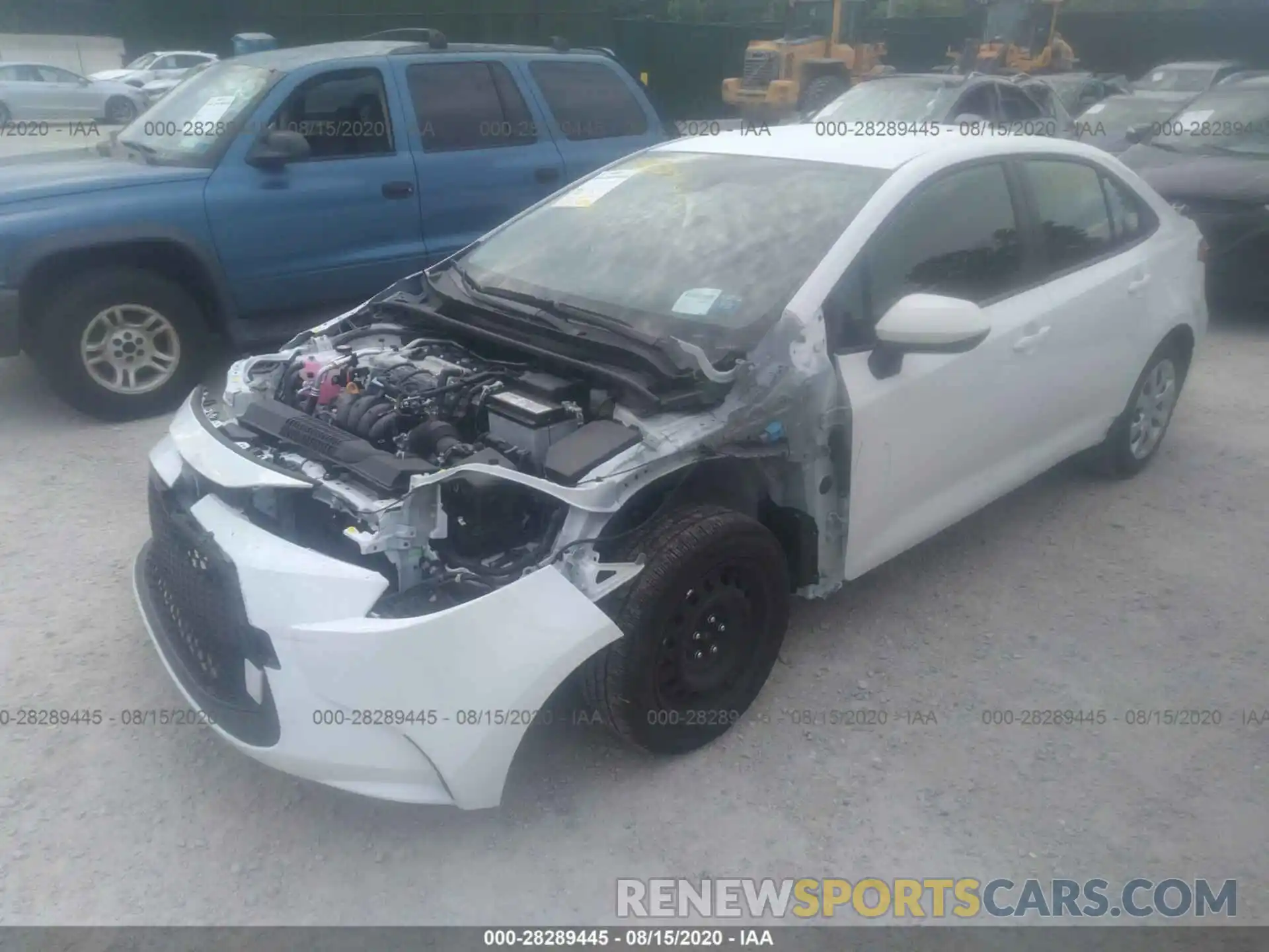 2 Photograph of a damaged car JTDEPMAE5MJ120542 TOYOTA COROLLA 2021