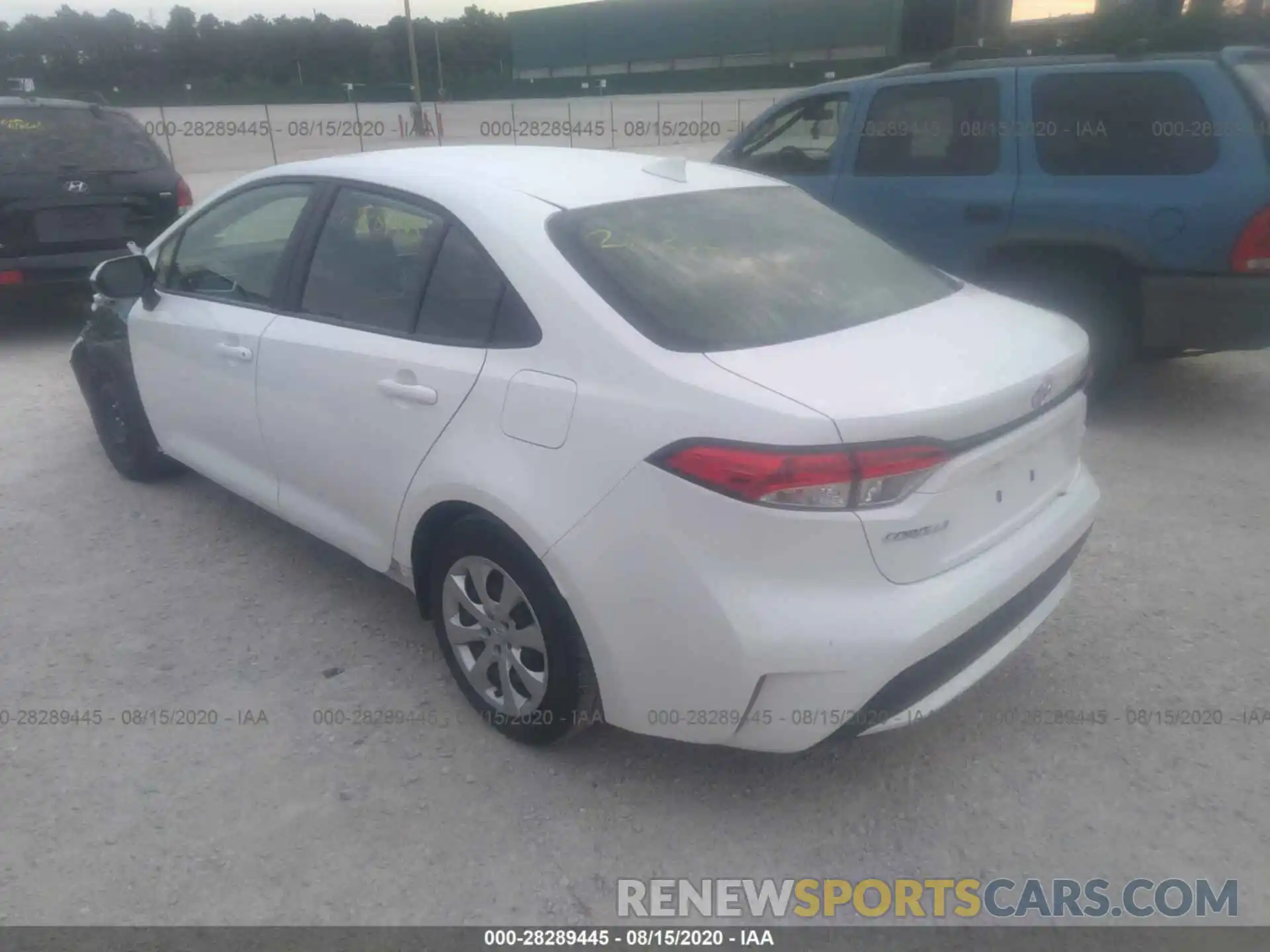 3 Photograph of a damaged car JTDEPMAE5MJ120542 TOYOTA COROLLA 2021