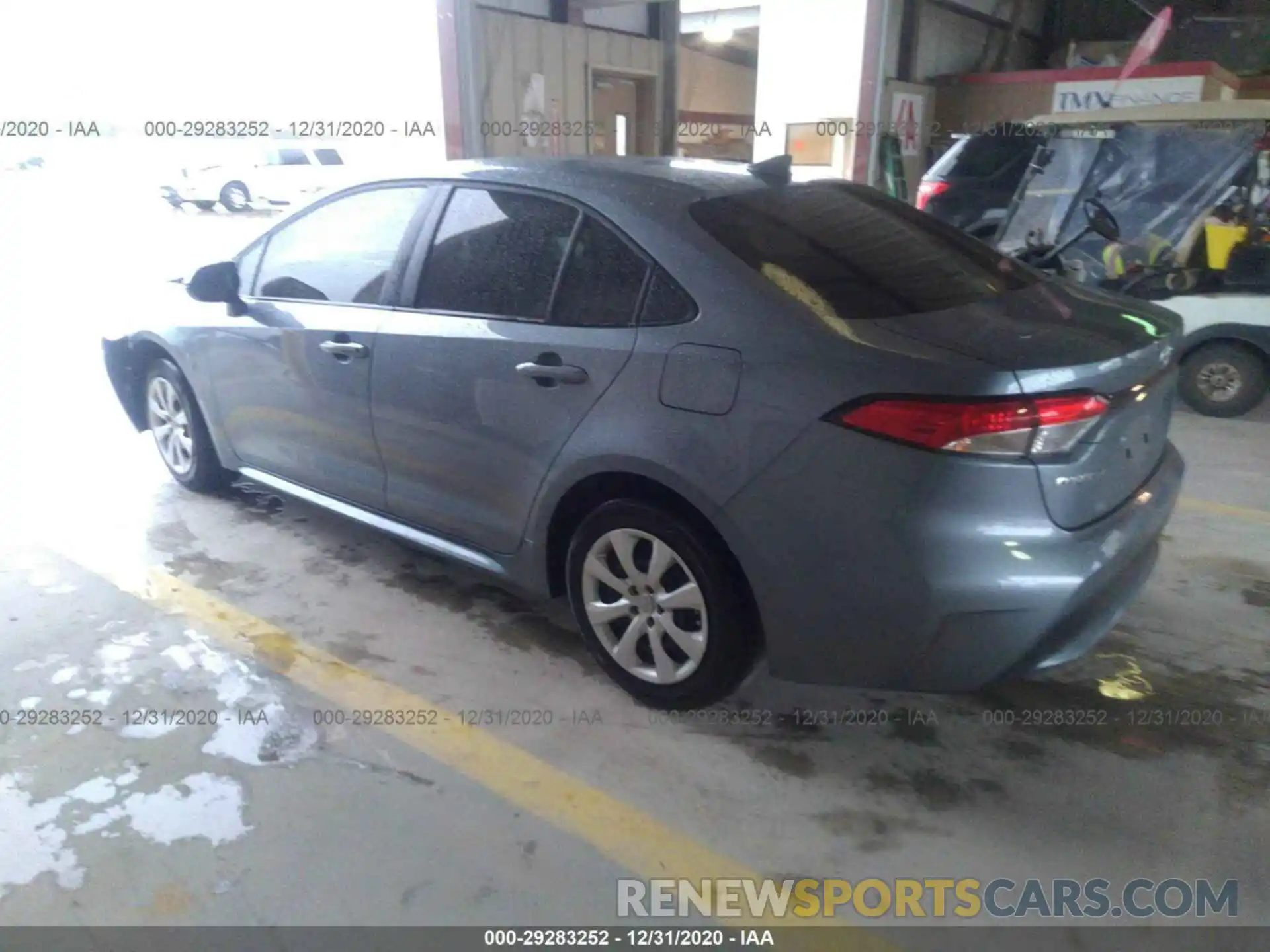 3 Photograph of a damaged car JTDEPMAE5MJ120931 TOYOTA COROLLA 2021