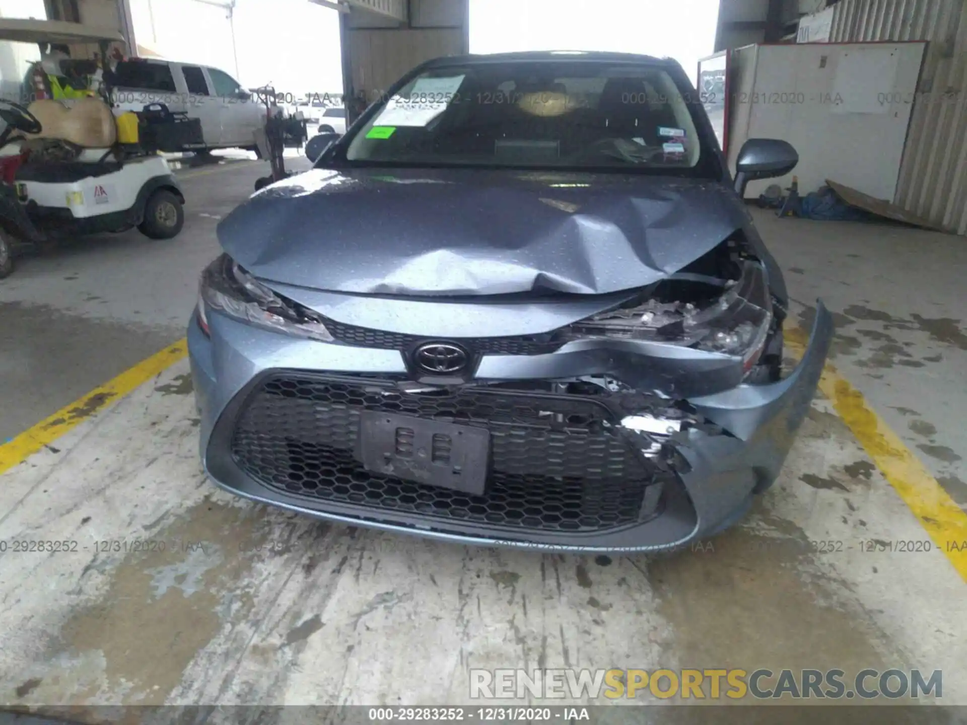 6 Photograph of a damaged car JTDEPMAE5MJ120931 TOYOTA COROLLA 2021