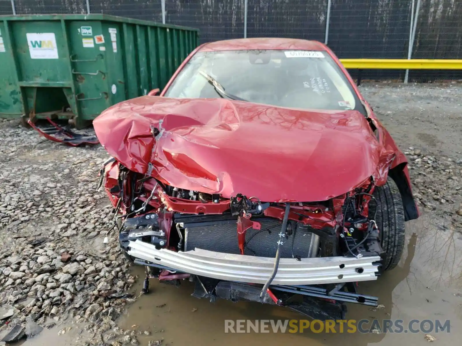9 Photograph of a damaged car JTDEPMAE5MJ121402 TOYOTA COROLLA 2021