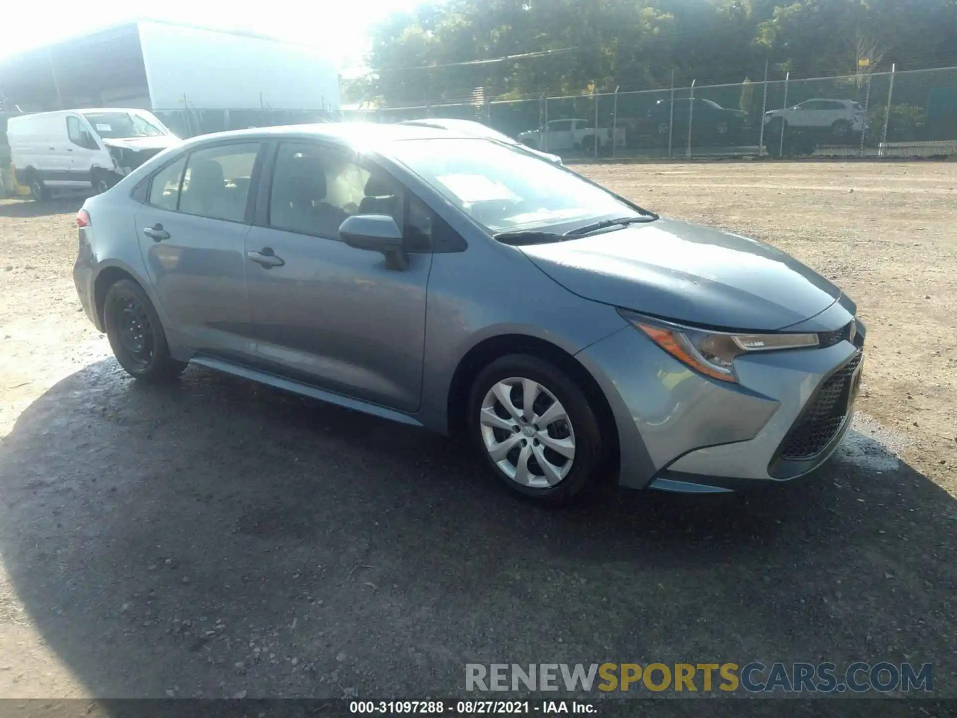 1 Photograph of a damaged car JTDEPMAE5MJ121836 TOYOTA COROLLA 2021