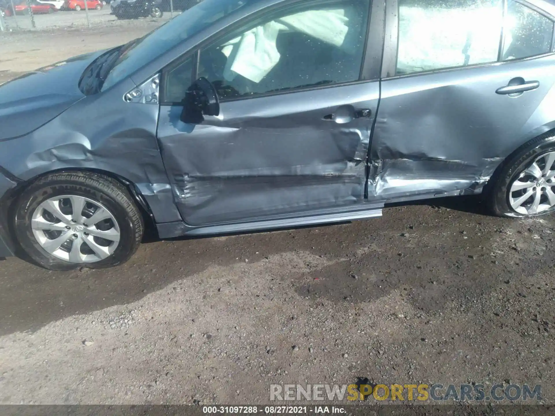 6 Photograph of a damaged car JTDEPMAE5MJ121836 TOYOTA COROLLA 2021