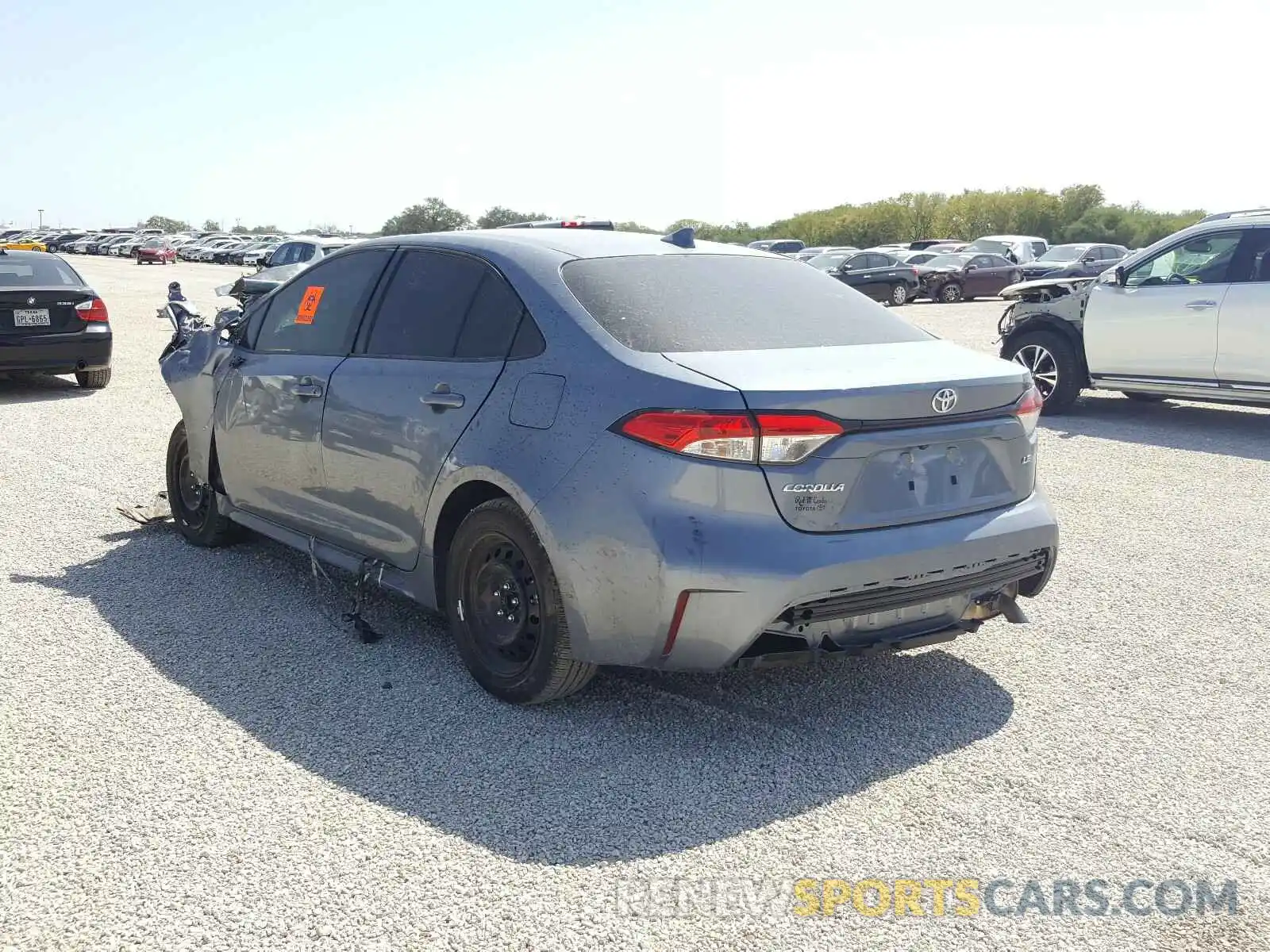 3 Photograph of a damaged car JTDEPMAE5MJ123117 TOYOTA COROLLA 2021