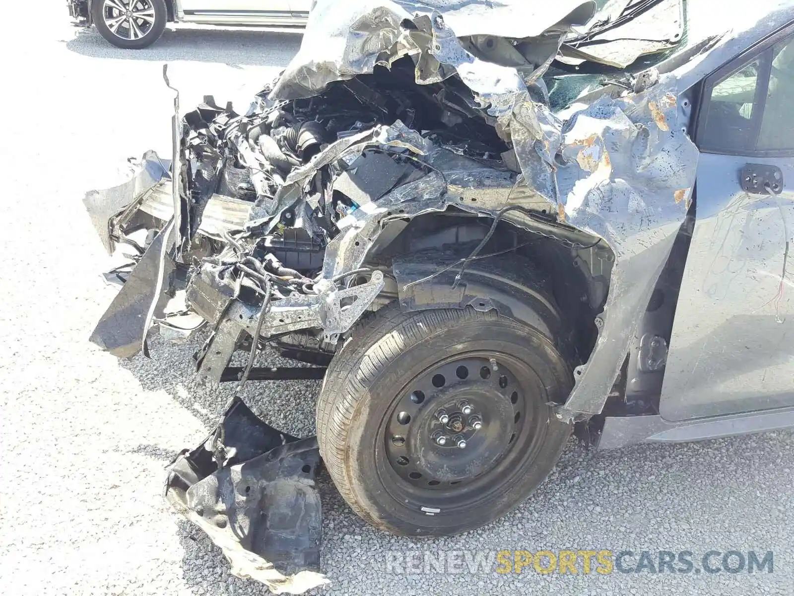 9 Photograph of a damaged car JTDEPMAE5MJ123117 TOYOTA COROLLA 2021