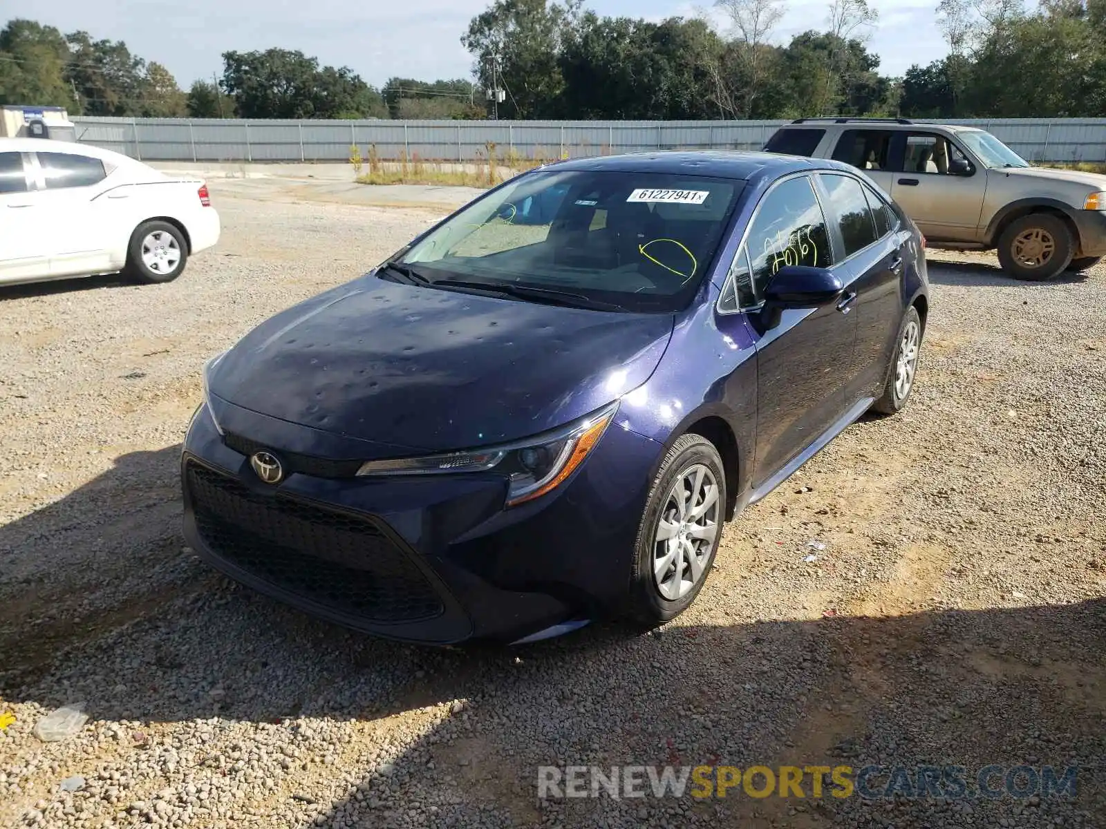 2 Photograph of a damaged car JTDEPMAE5MJ123814 TOYOTA COROLLA 2021