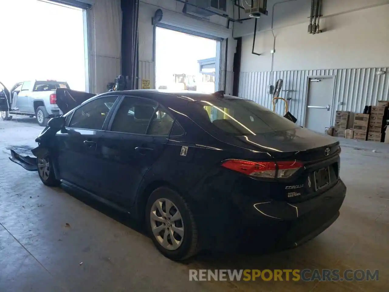 3 Photograph of a damaged car JTDEPMAE5MJ124557 TOYOTA COROLLA 2021