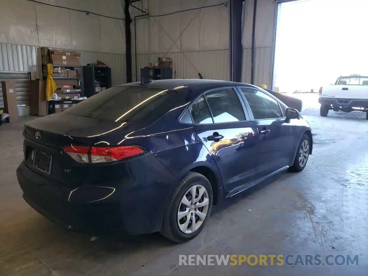 4 Photograph of a damaged car JTDEPMAE5MJ124557 TOYOTA COROLLA 2021