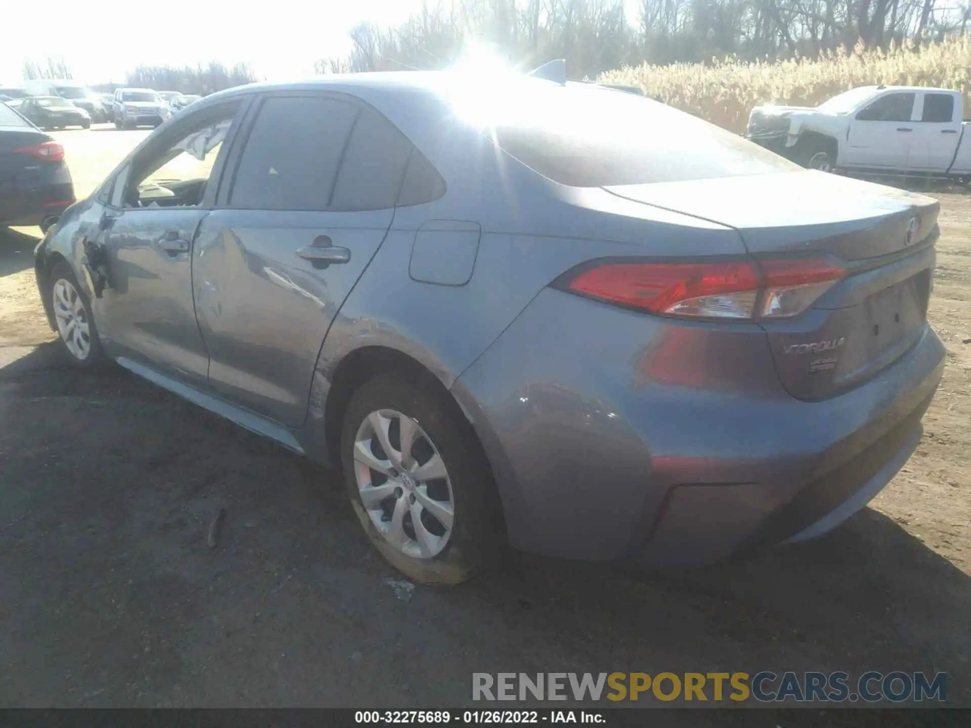 3 Photograph of a damaged car JTDEPMAE5MJ125109 TOYOTA COROLLA 2021