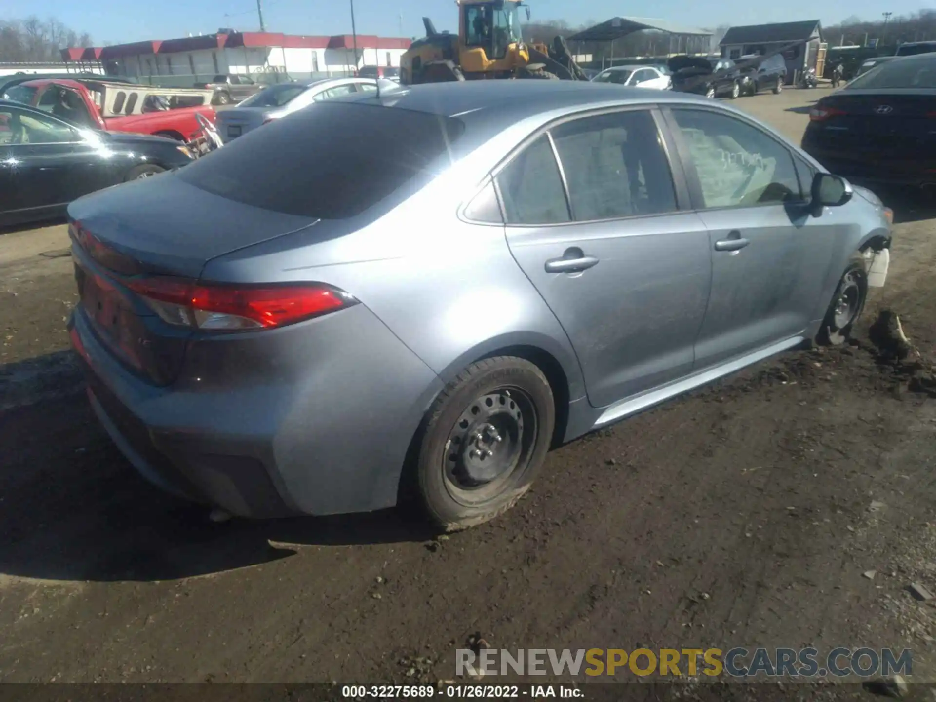 4 Photograph of a damaged car JTDEPMAE5MJ125109 TOYOTA COROLLA 2021