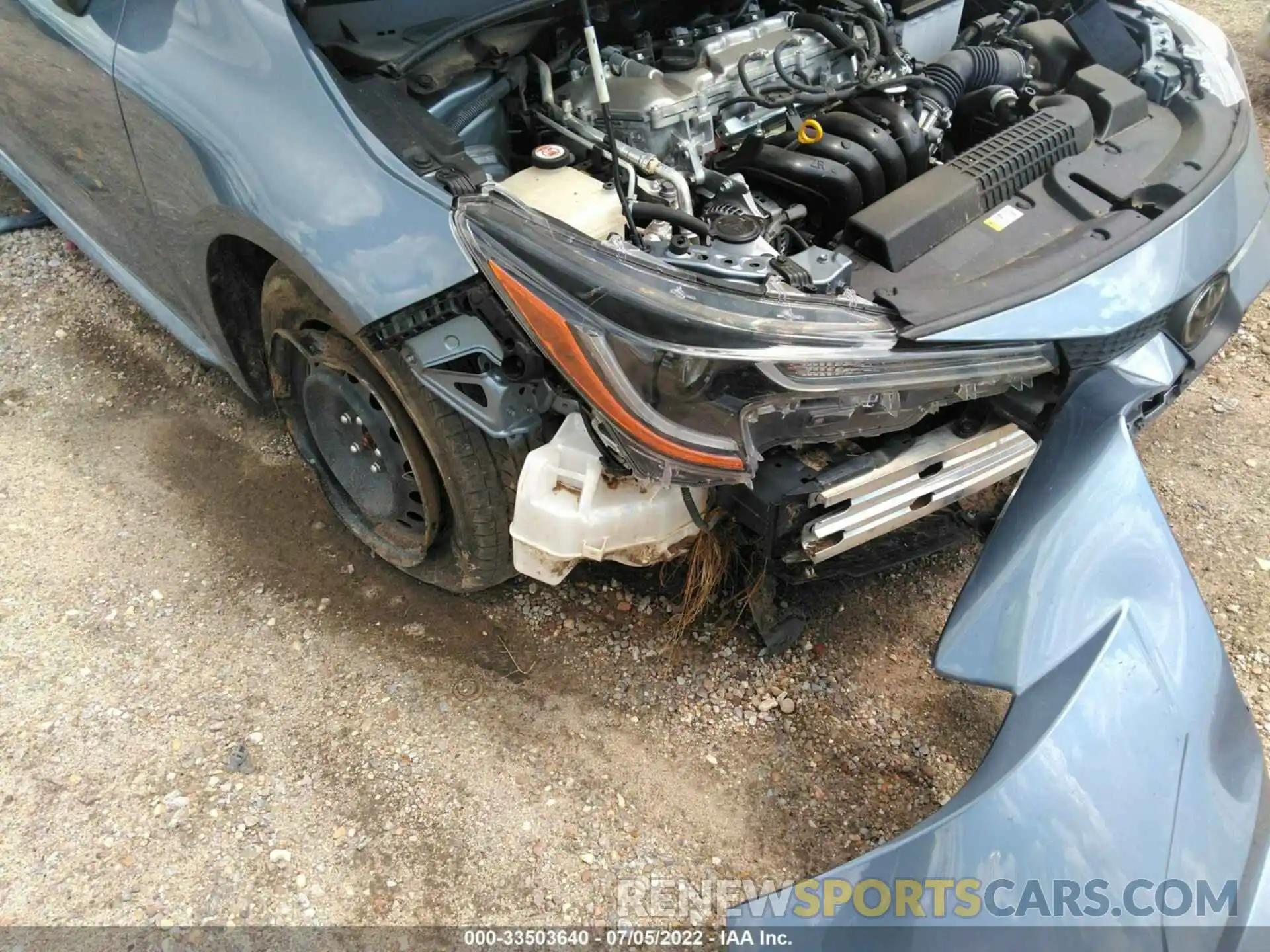 6 Photograph of a damaged car JTDEPMAE5MJ126311 TOYOTA COROLLA 2021