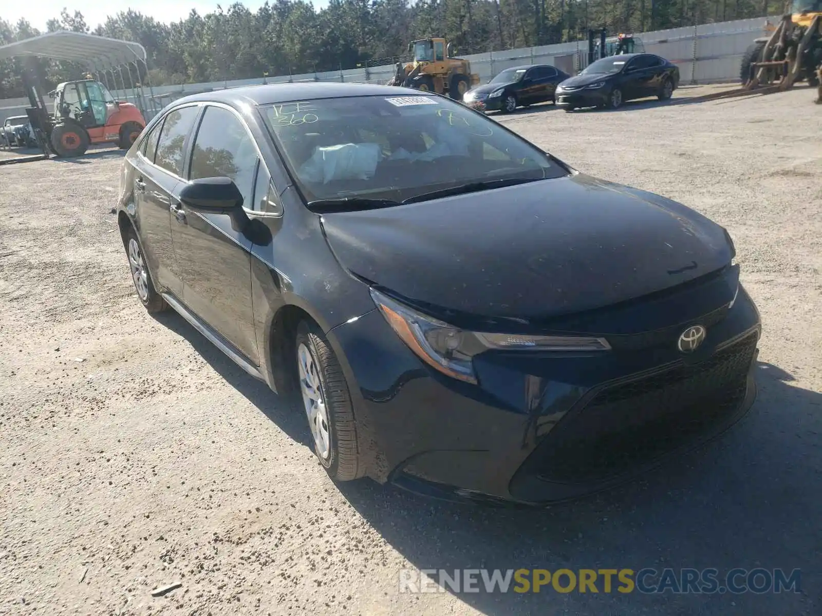 1 Photograph of a damaged car JTDEPMAE5MJ126700 TOYOTA COROLLA 2021