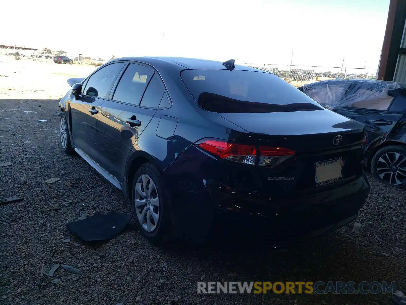 3 Photograph of a damaged car JTDEPMAE5MJ127104 TOYOTA COROLLA 2021