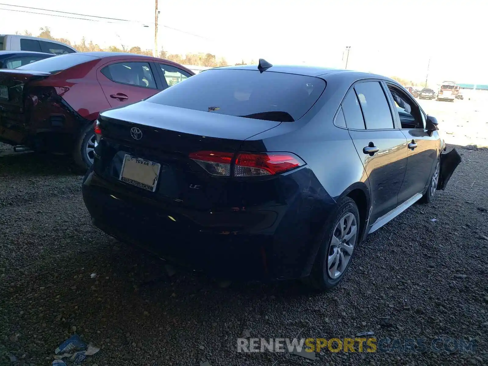 4 Photograph of a damaged car JTDEPMAE5MJ127104 TOYOTA COROLLA 2021