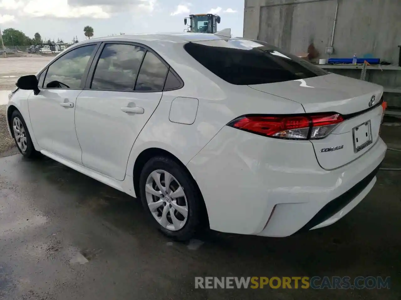 3 Photograph of a damaged car JTDEPMAE5MJ127135 TOYOTA COROLLA 2021