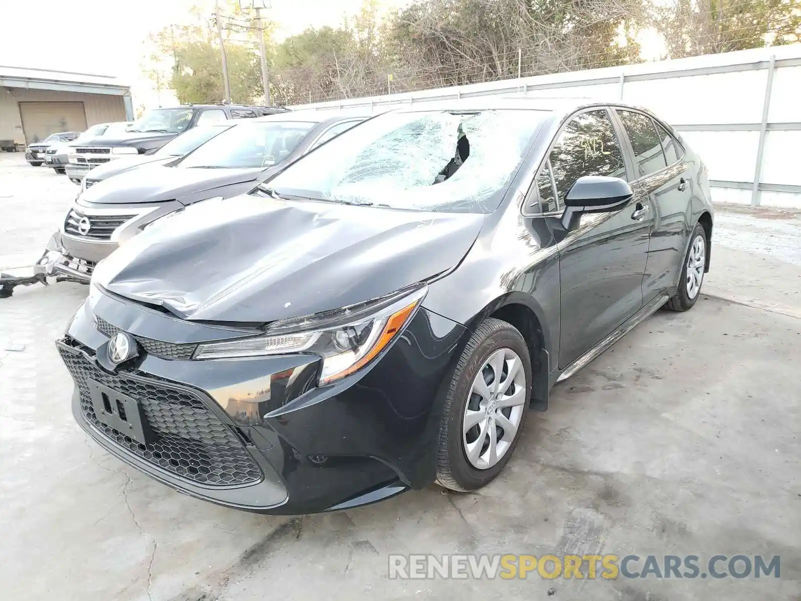 2 Photograph of a damaged car JTDEPMAE5MJ127829 TOYOTA COROLLA 2021