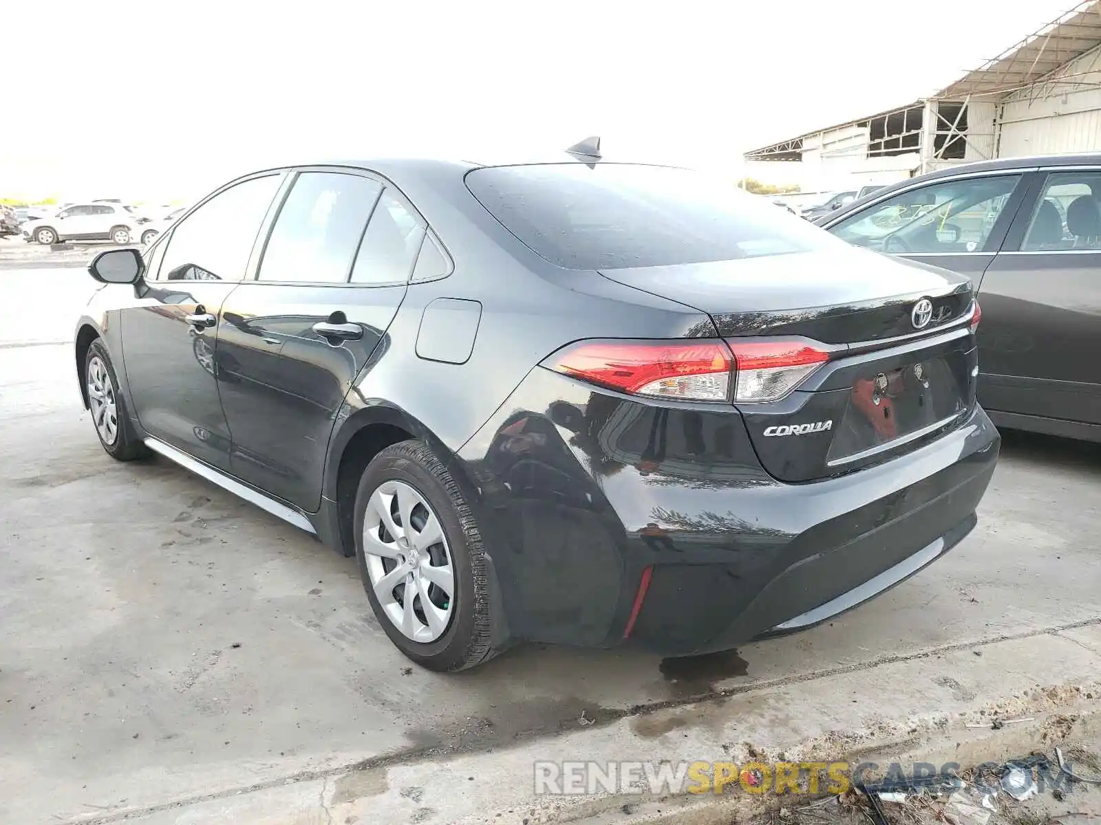 3 Photograph of a damaged car JTDEPMAE5MJ127829 TOYOTA COROLLA 2021