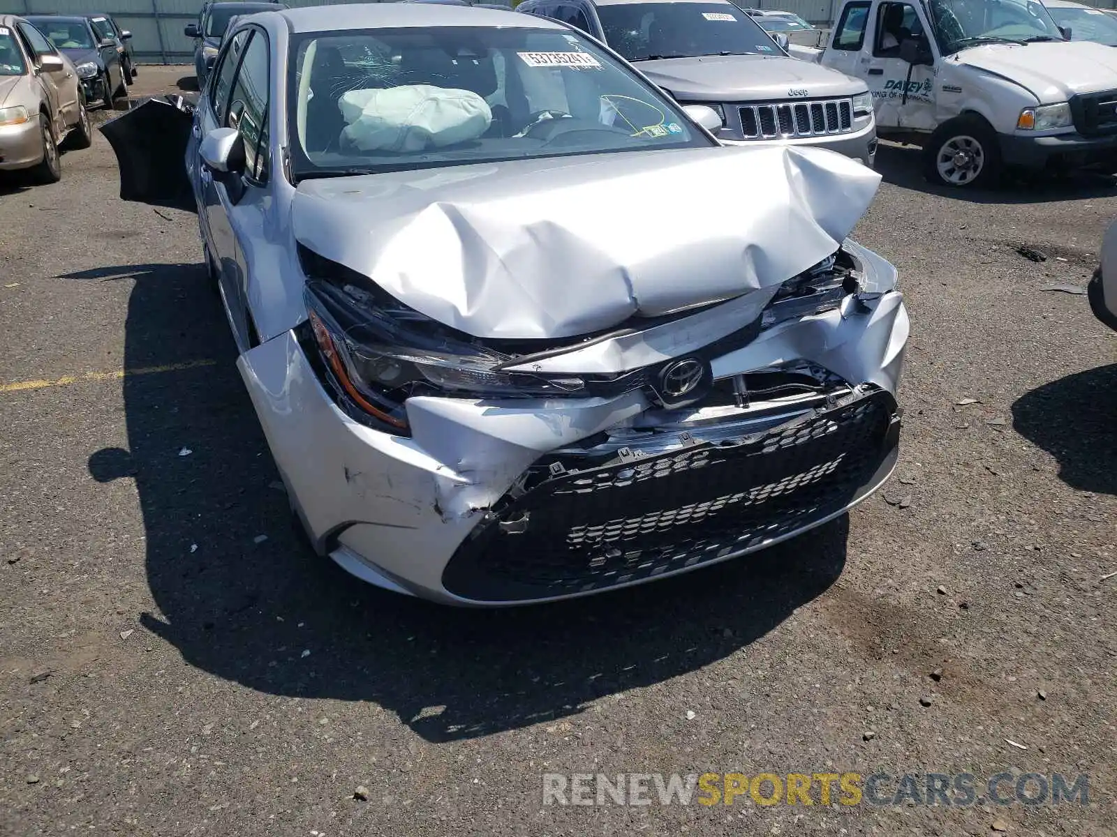 9 Photograph of a damaged car JTDEPMAE5MJ128141 TOYOTA COROLLA 2021