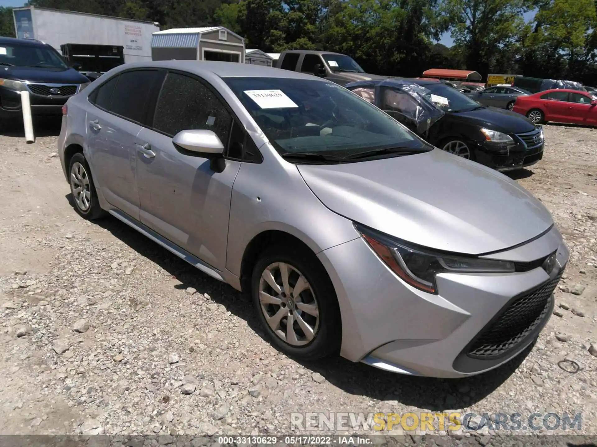 1 Photograph of a damaged car JTDEPMAE5MJ128205 TOYOTA COROLLA 2021