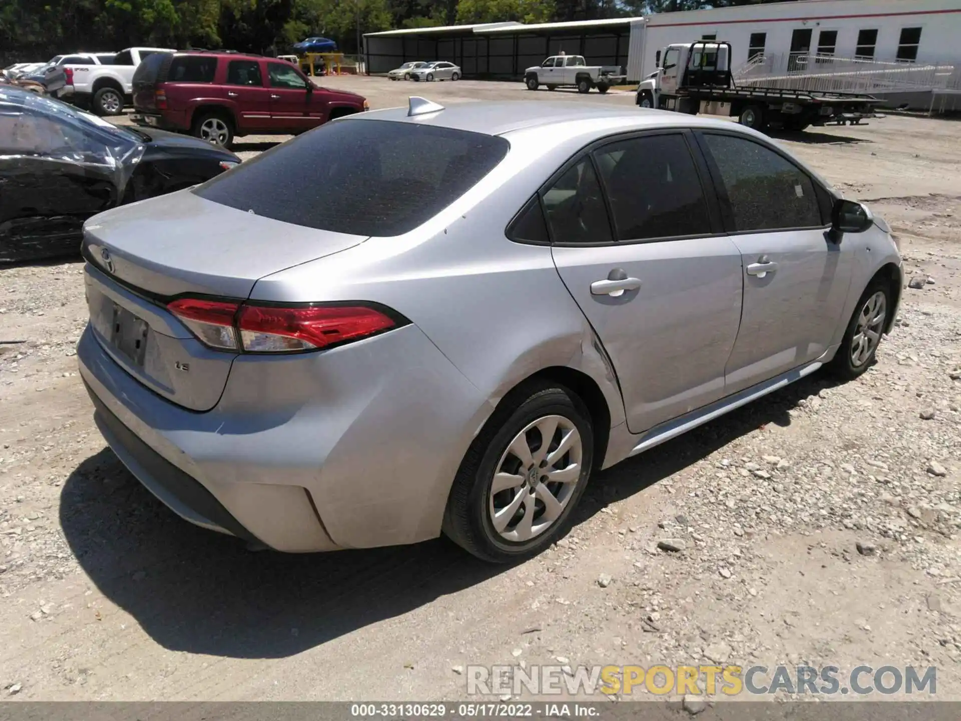 4 Photograph of a damaged car JTDEPMAE5MJ128205 TOYOTA COROLLA 2021