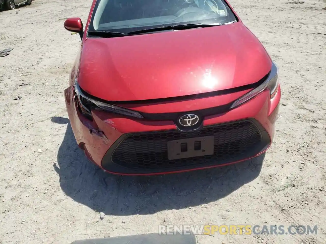 9 Photograph of a damaged car JTDEPMAE5MJ130794 TOYOTA COROLLA 2021