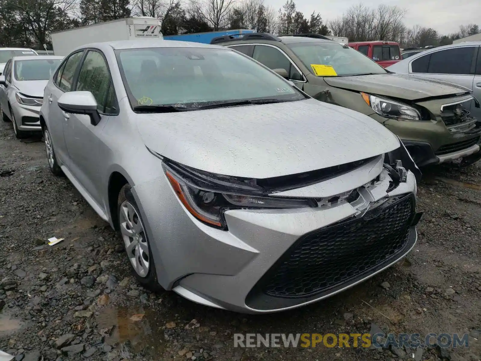 1 Photograph of a damaged car JTDEPMAE5MJ131783 TOYOTA COROLLA 2021