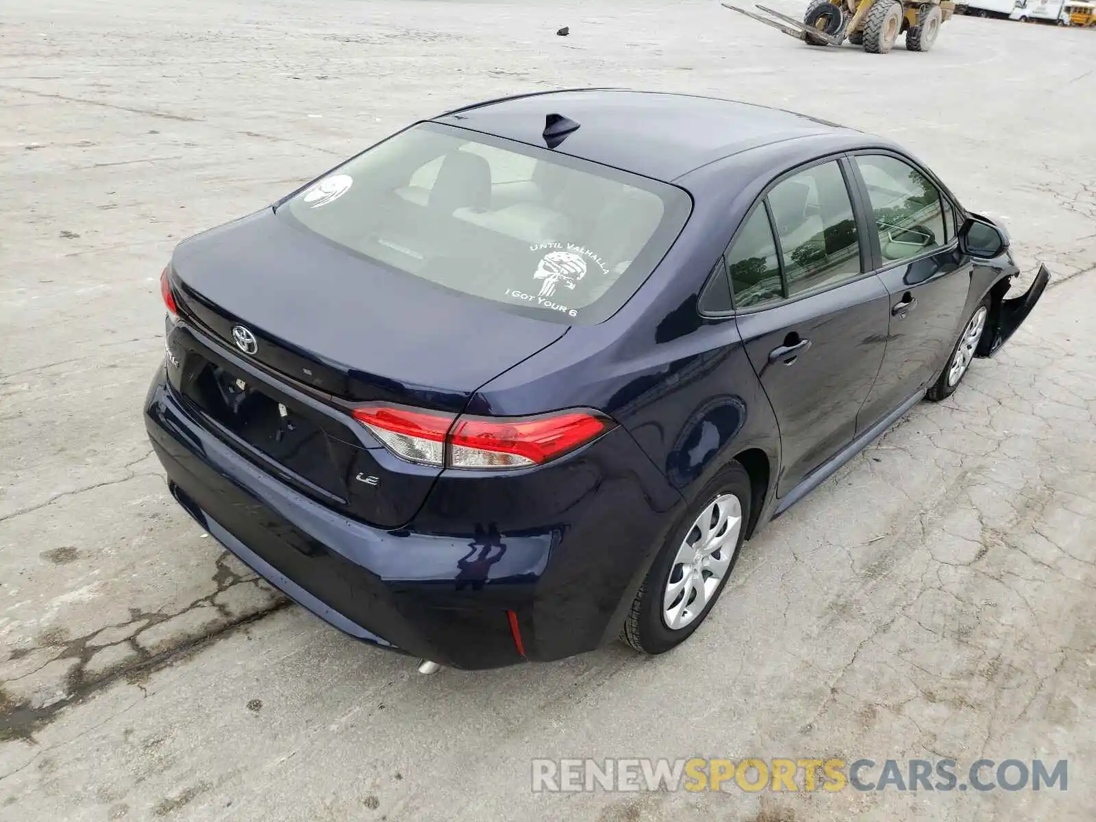 4 Photograph of a damaged car JTDEPMAE5MJ133081 TOYOTA COROLLA 2021