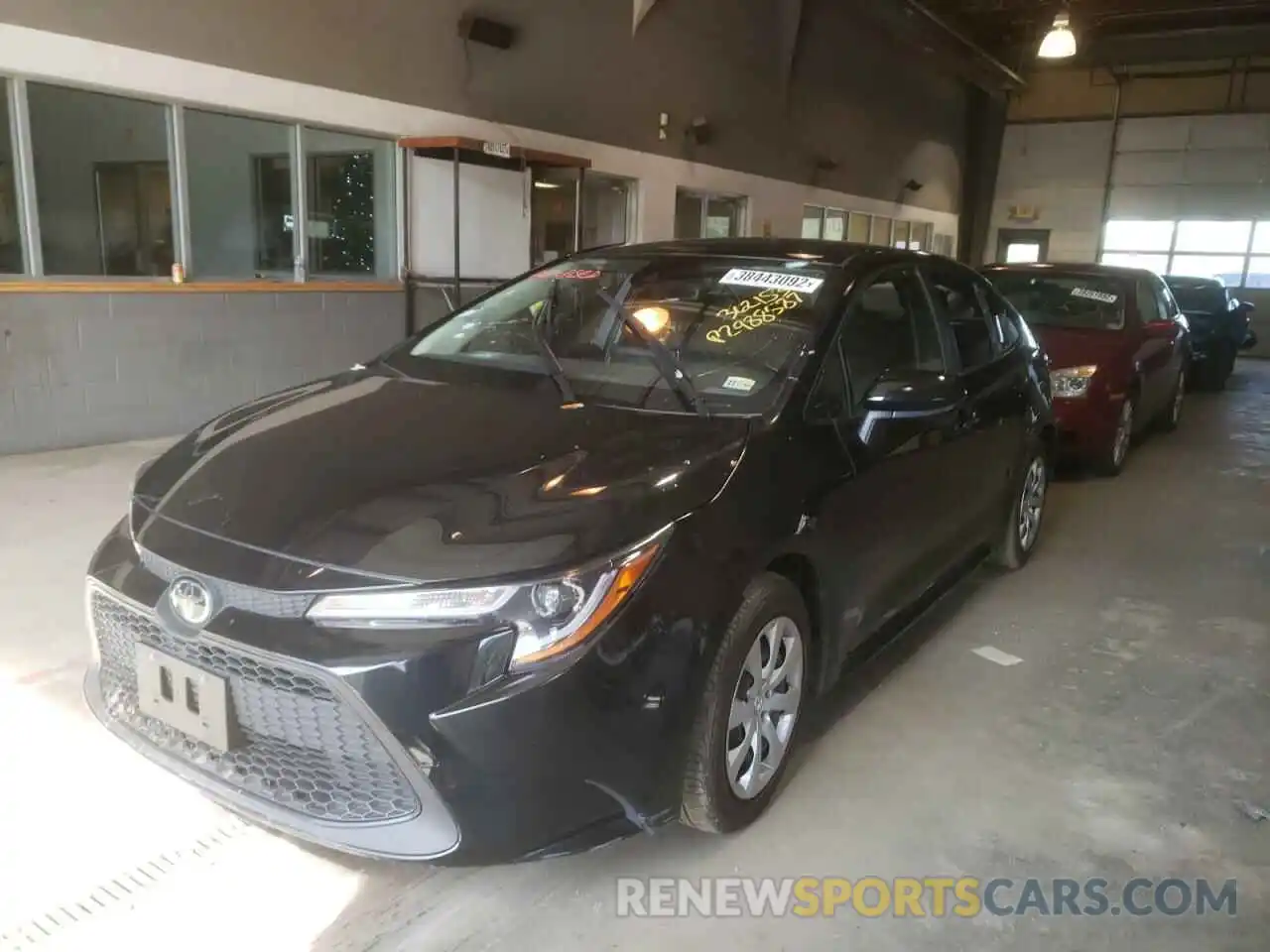 2 Photograph of a damaged car JTDEPMAE5MJ135056 TOYOTA COROLLA 2021