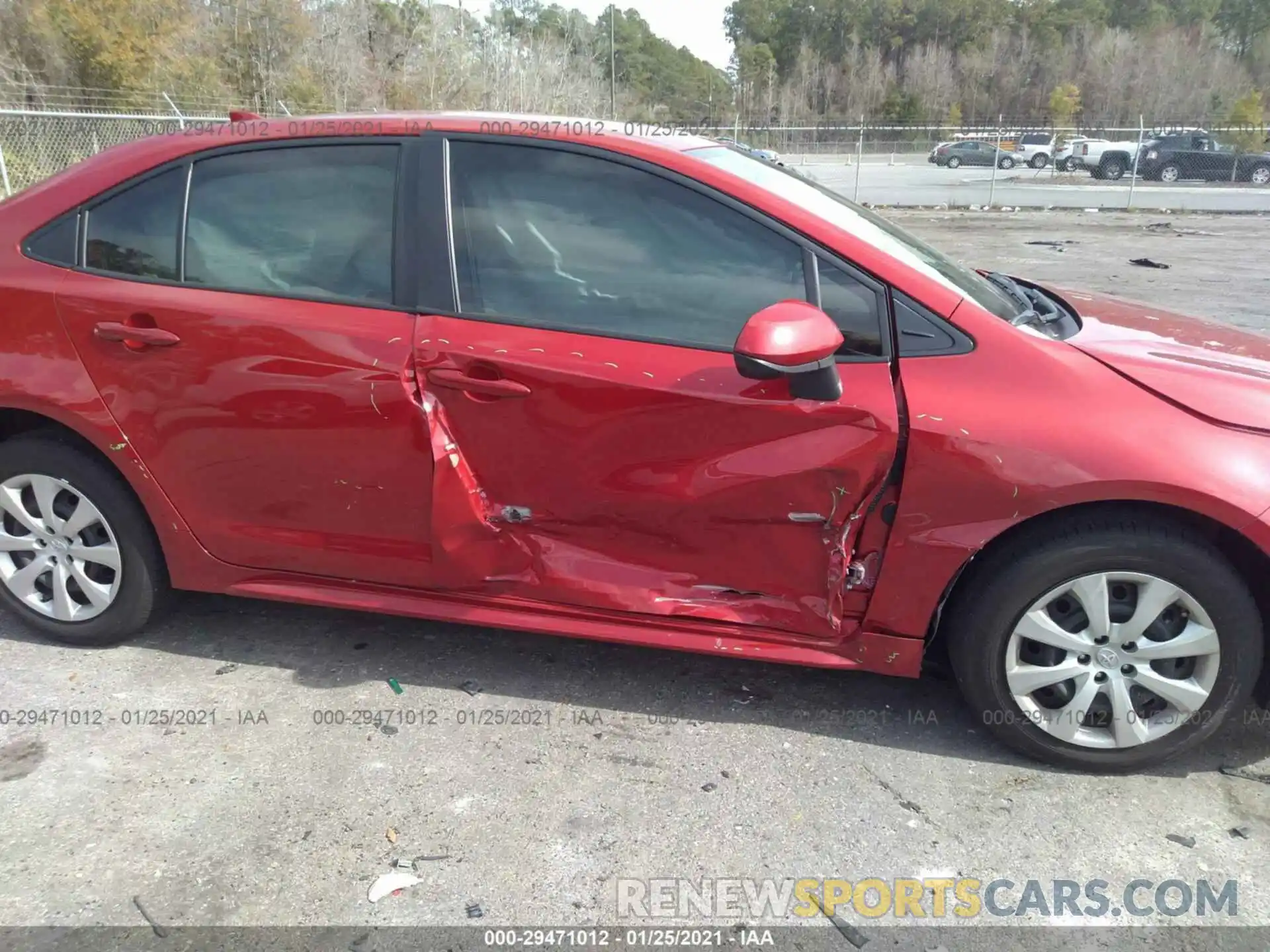 6 Photograph of a damaged car JTDEPMAE5MJ135672 TOYOTA COROLLA 2021