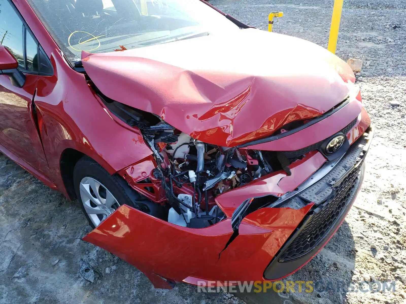 9 Photograph of a damaged car JTDEPMAE5MJ137454 TOYOTA COROLLA 2021