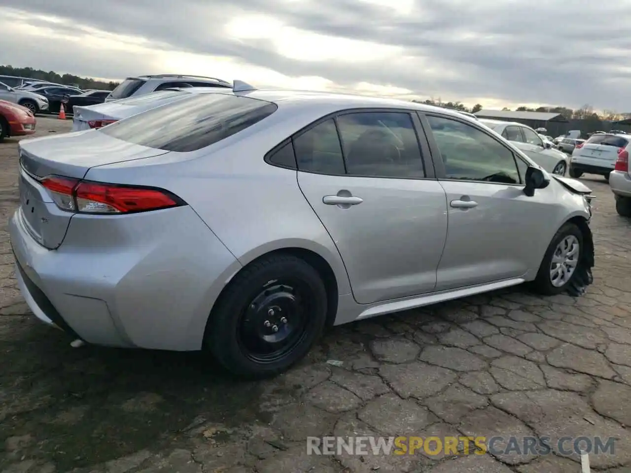 3 Photograph of a damaged car JTDEPMAE5MJ137471 TOYOTA COROLLA 2021